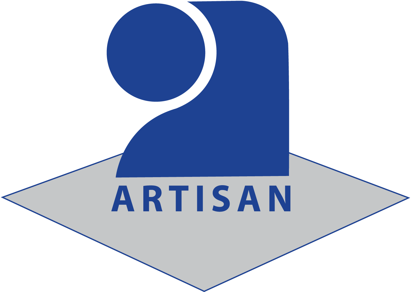 Logo Artisan — titre attribué à Plaisirs Pralinés par la Chambre de Métiers d'Alsace
