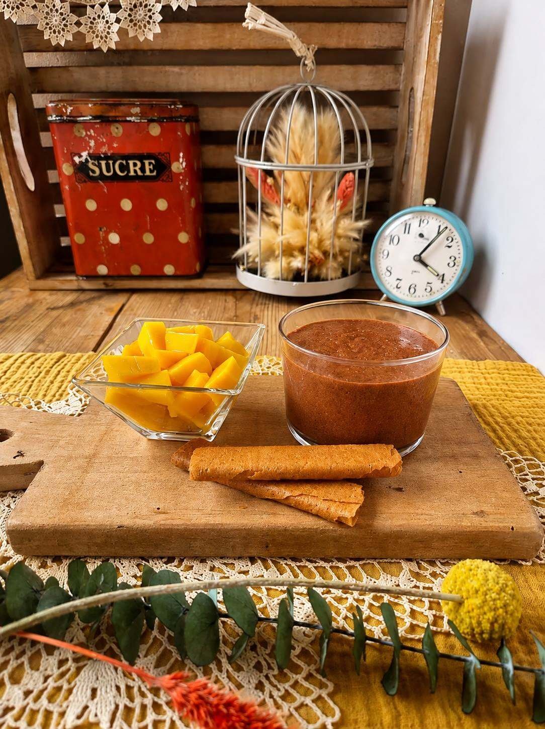 Mousse au chocolat à l'ancienne & praliné noisettes — recette au praliné artisanal